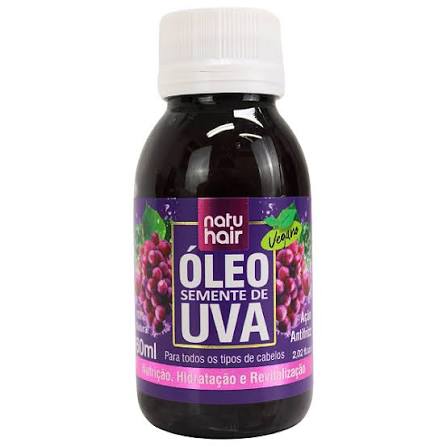Natuhair - Óleo de Semente de Uva (60ml)